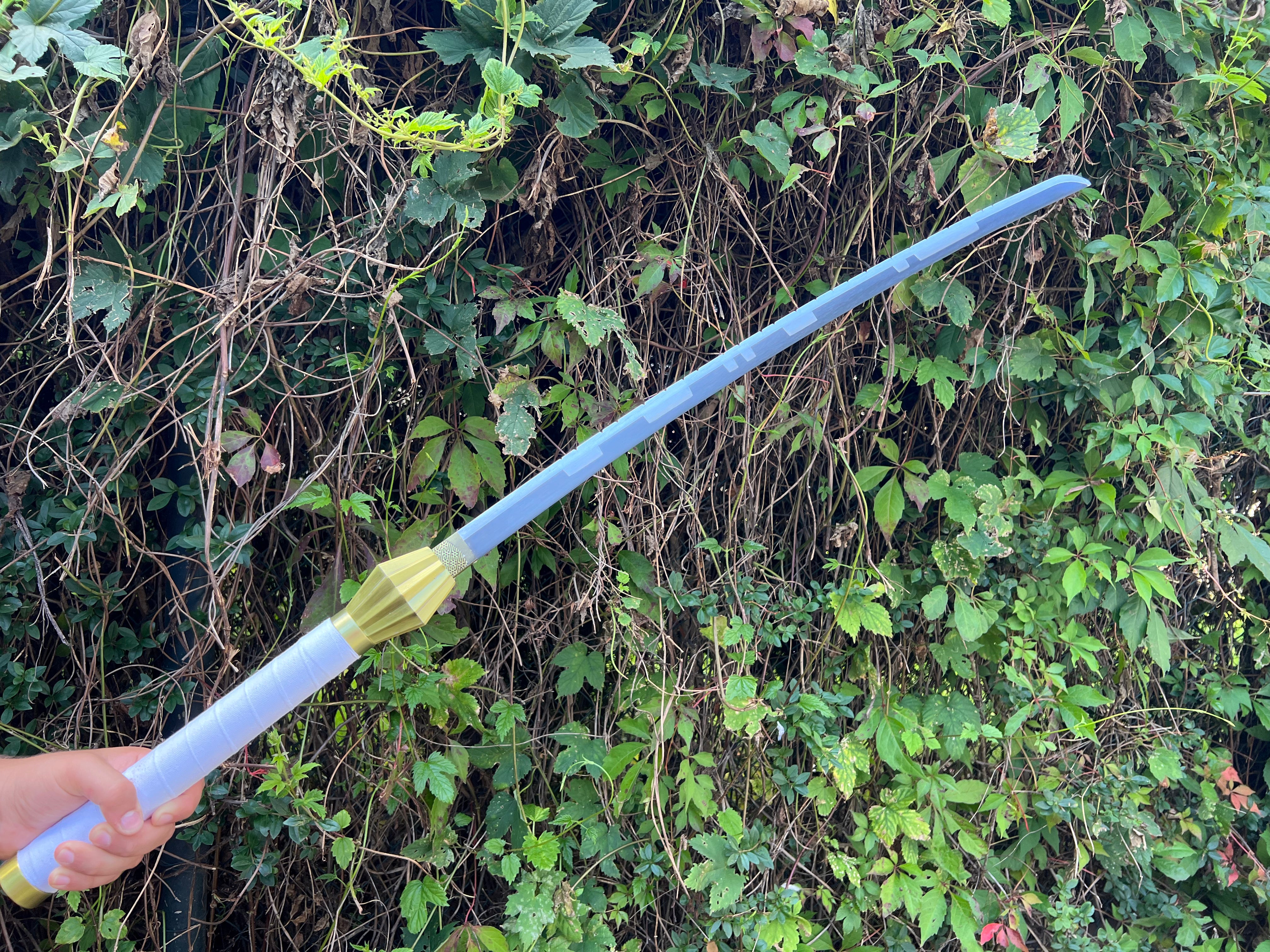 Kenpachi Zaraki Nozarashi Katana with battle marks-Bleach