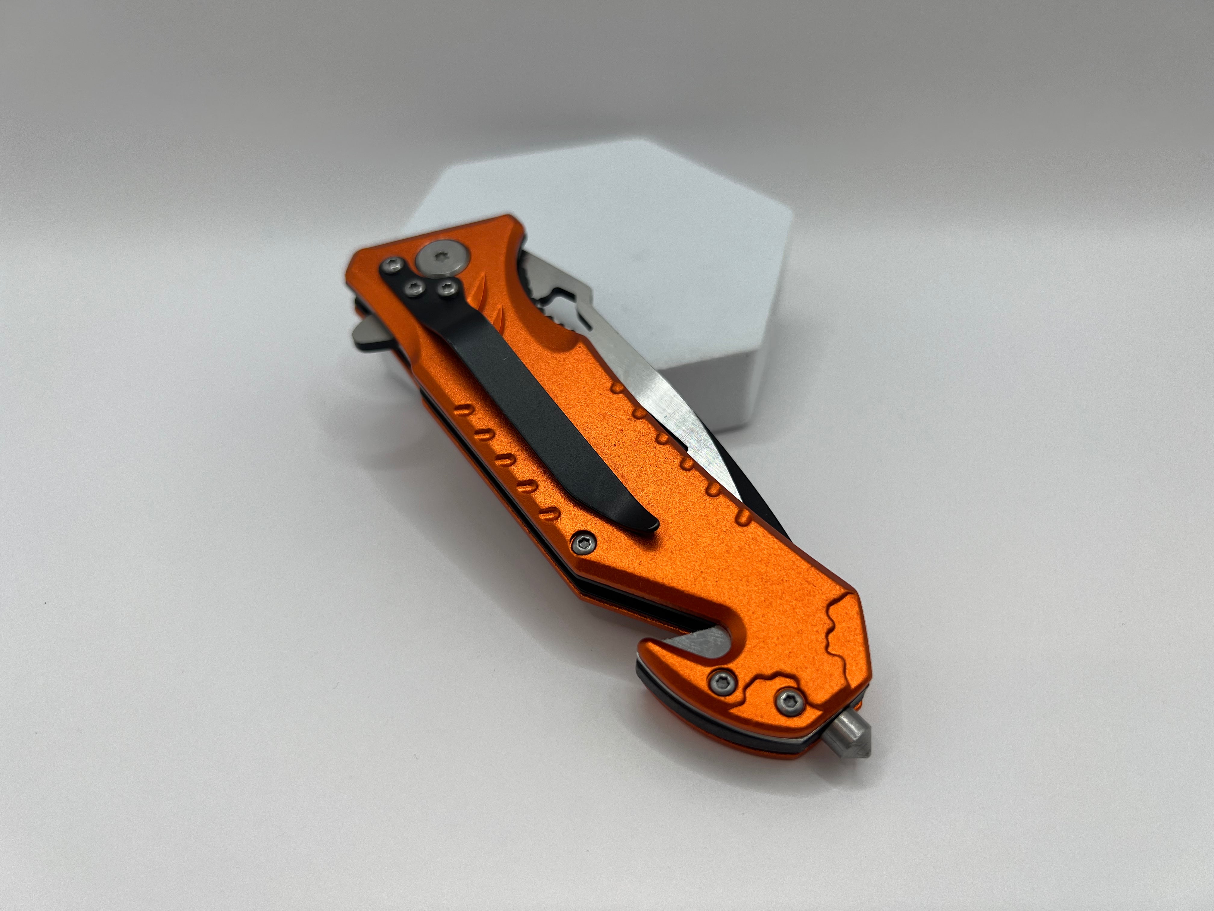 Rescue Pocket Knife (Orange)
