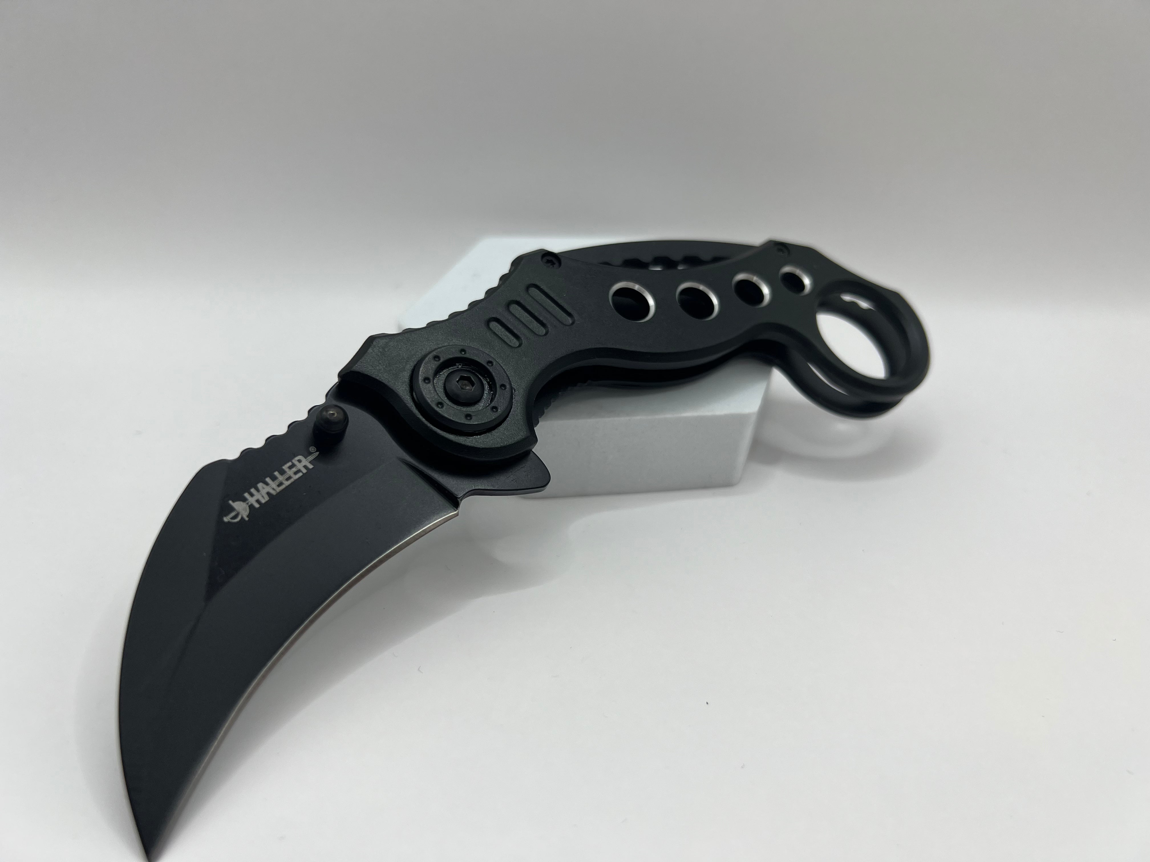 Karambit Taschenmesser (Schwarz)