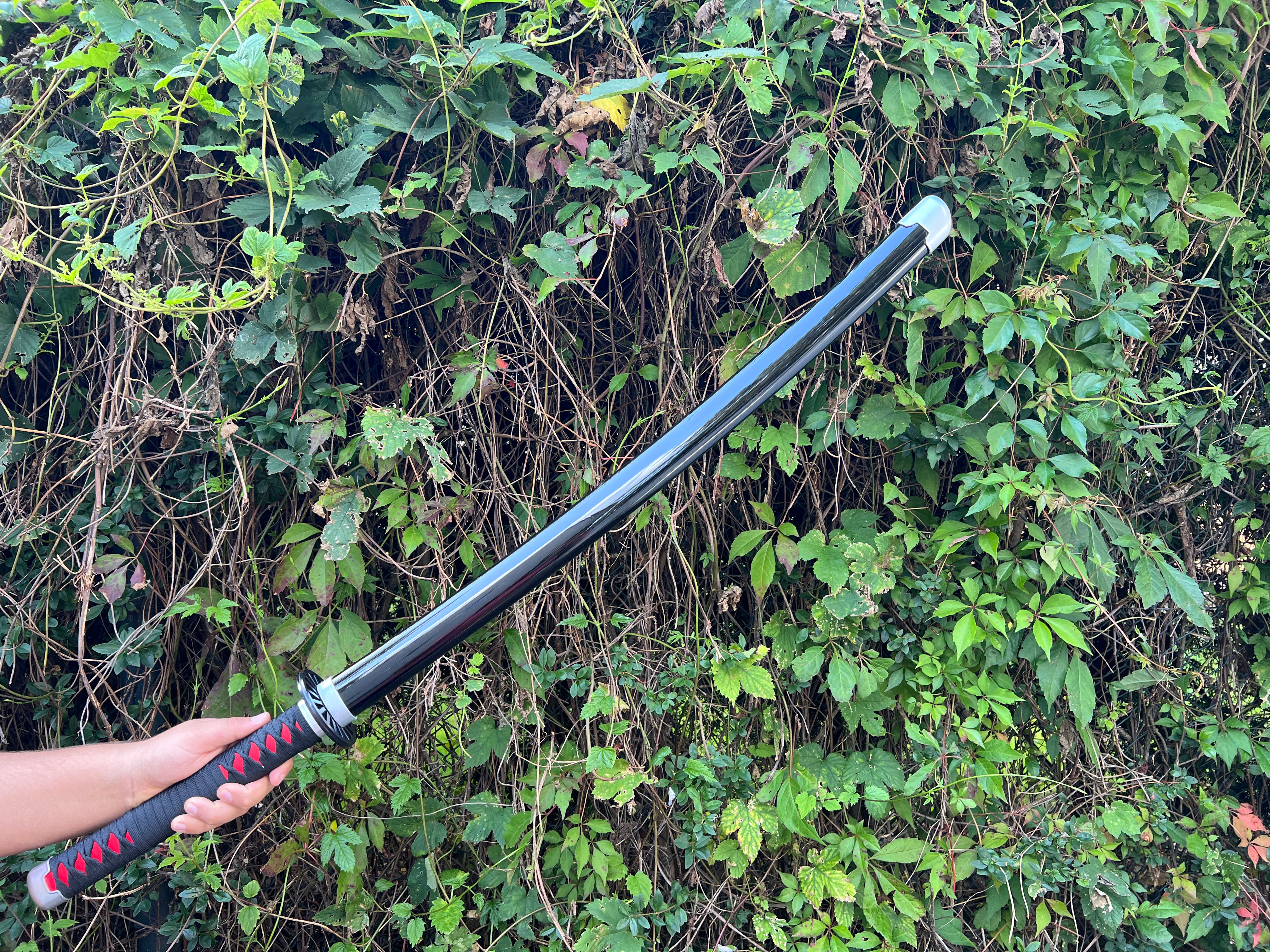 Tanjiro Katana with Bamboo Blade-Demon Slayer (Nichirin): Kimetsu No Yaiba (Pre-order)