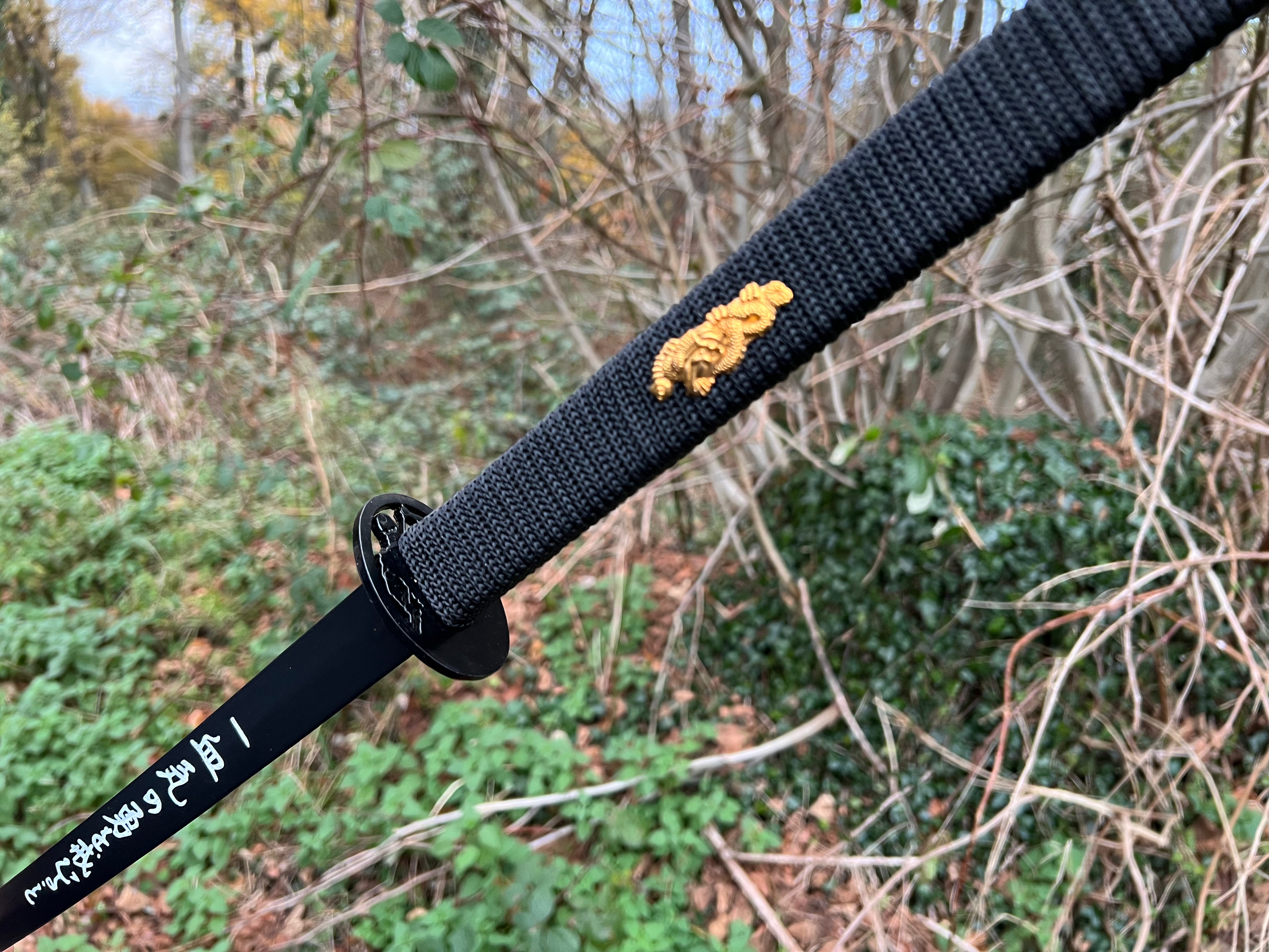 Ninjato in black