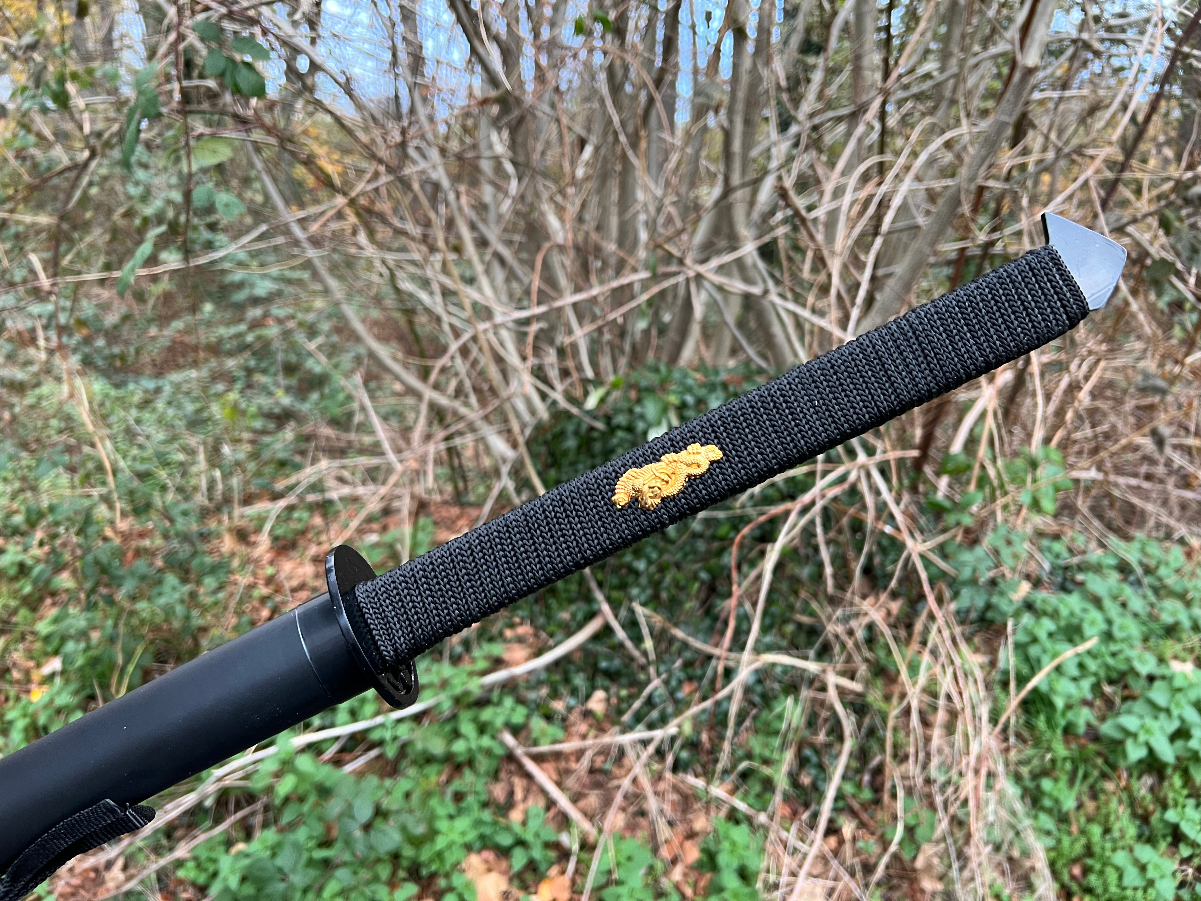 Ninjato in black