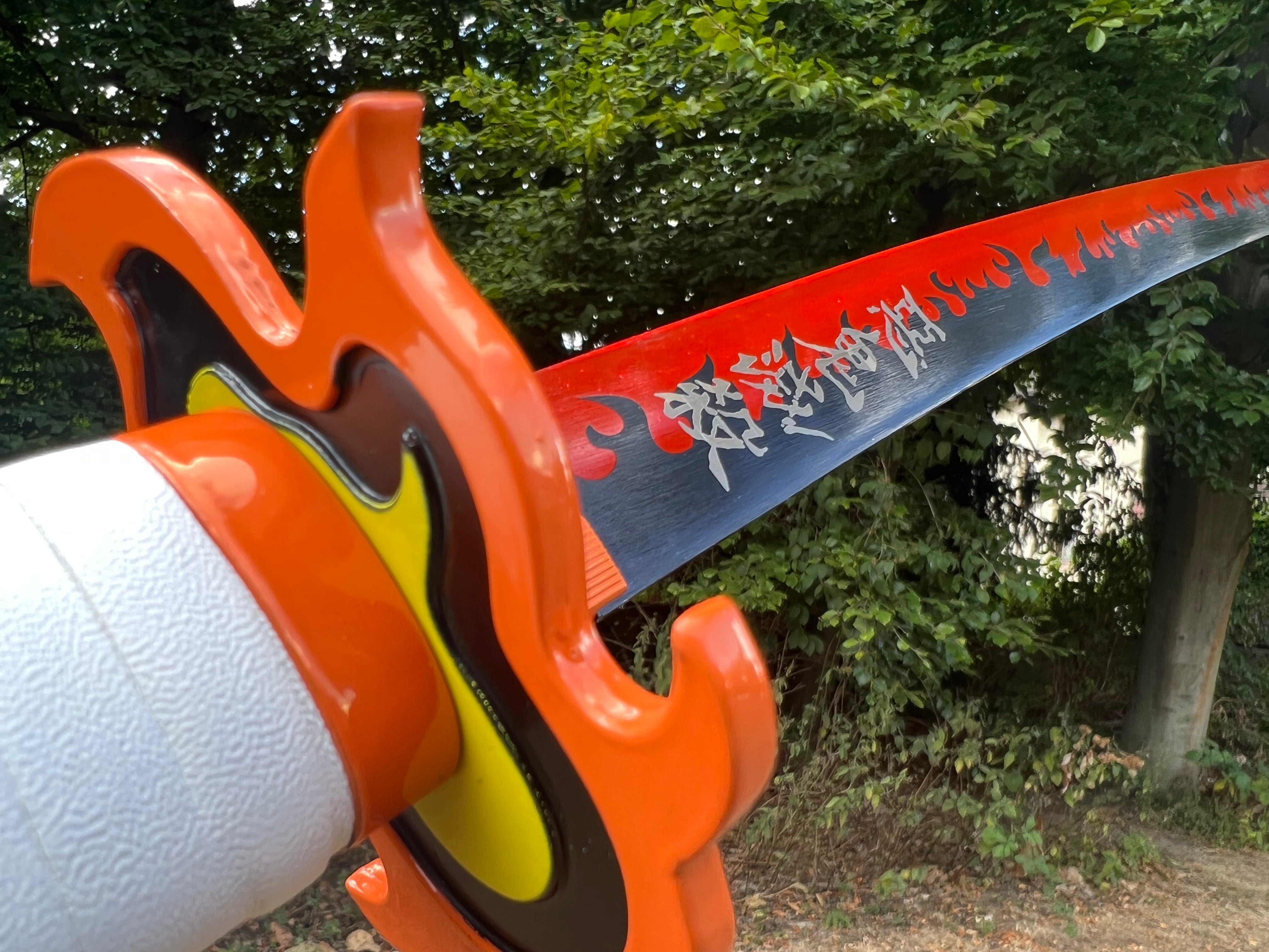 Kyojuro Rengoku Katana - Demon Slayer: Kimetsu No Yaiba