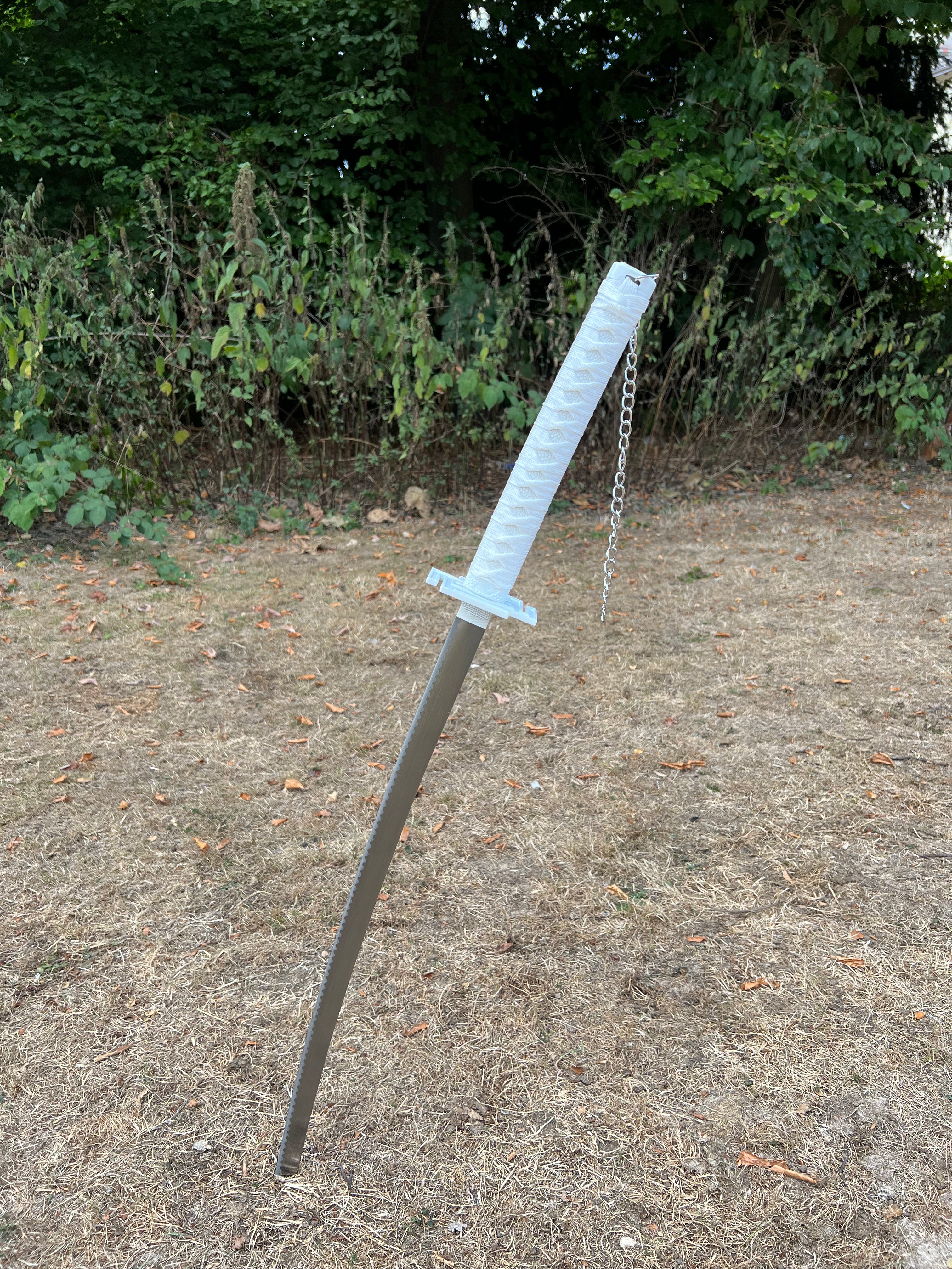 Ichigo Zangetsu Katana in the Bankai Form (White) - Bleach