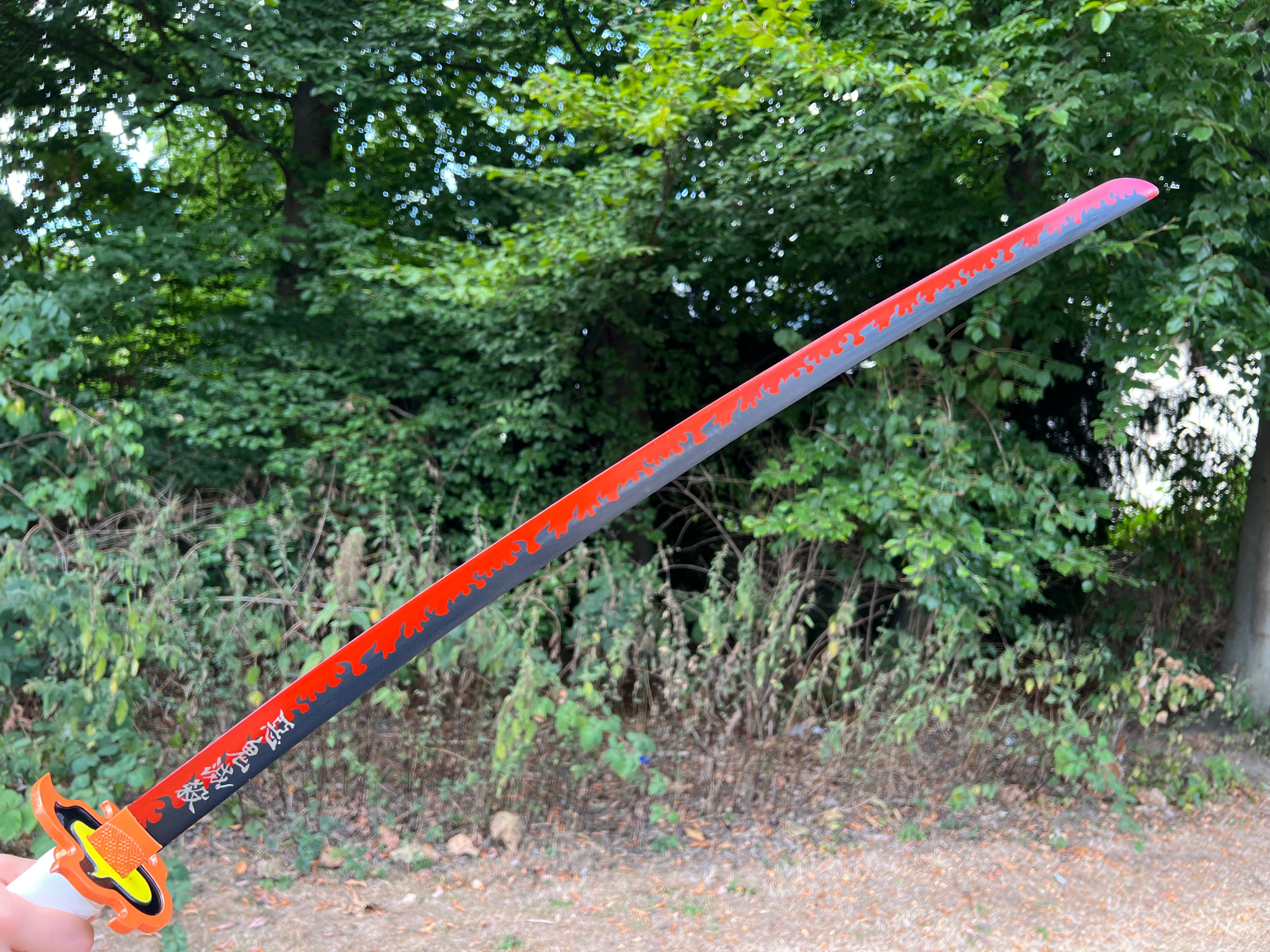 Kyojuro Rengoku Katana - Demon Slayer: Kimetsu No Yaiba