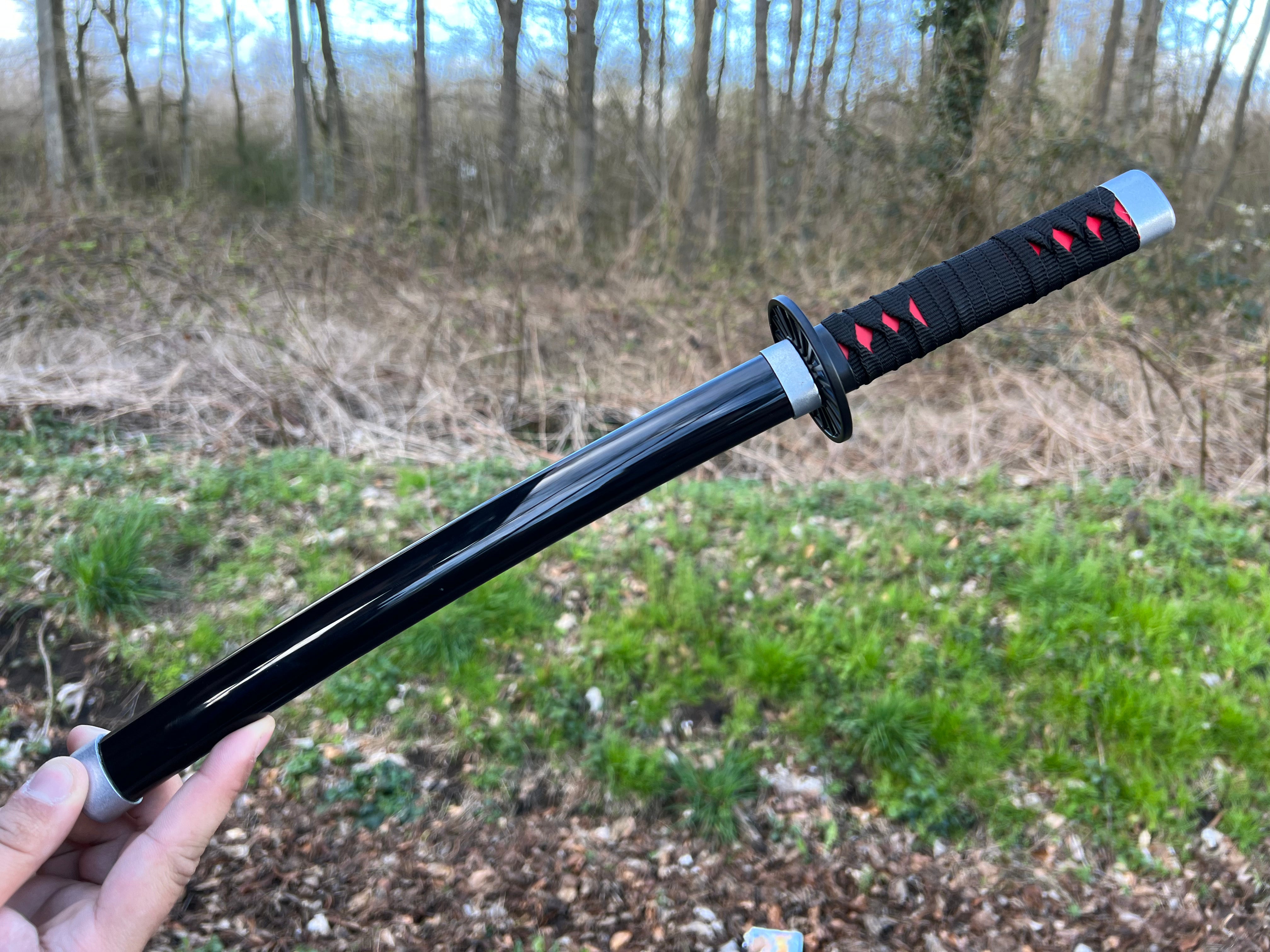 Tanjiro Katana-Demon Slayer (Nichirin) Mini Katana