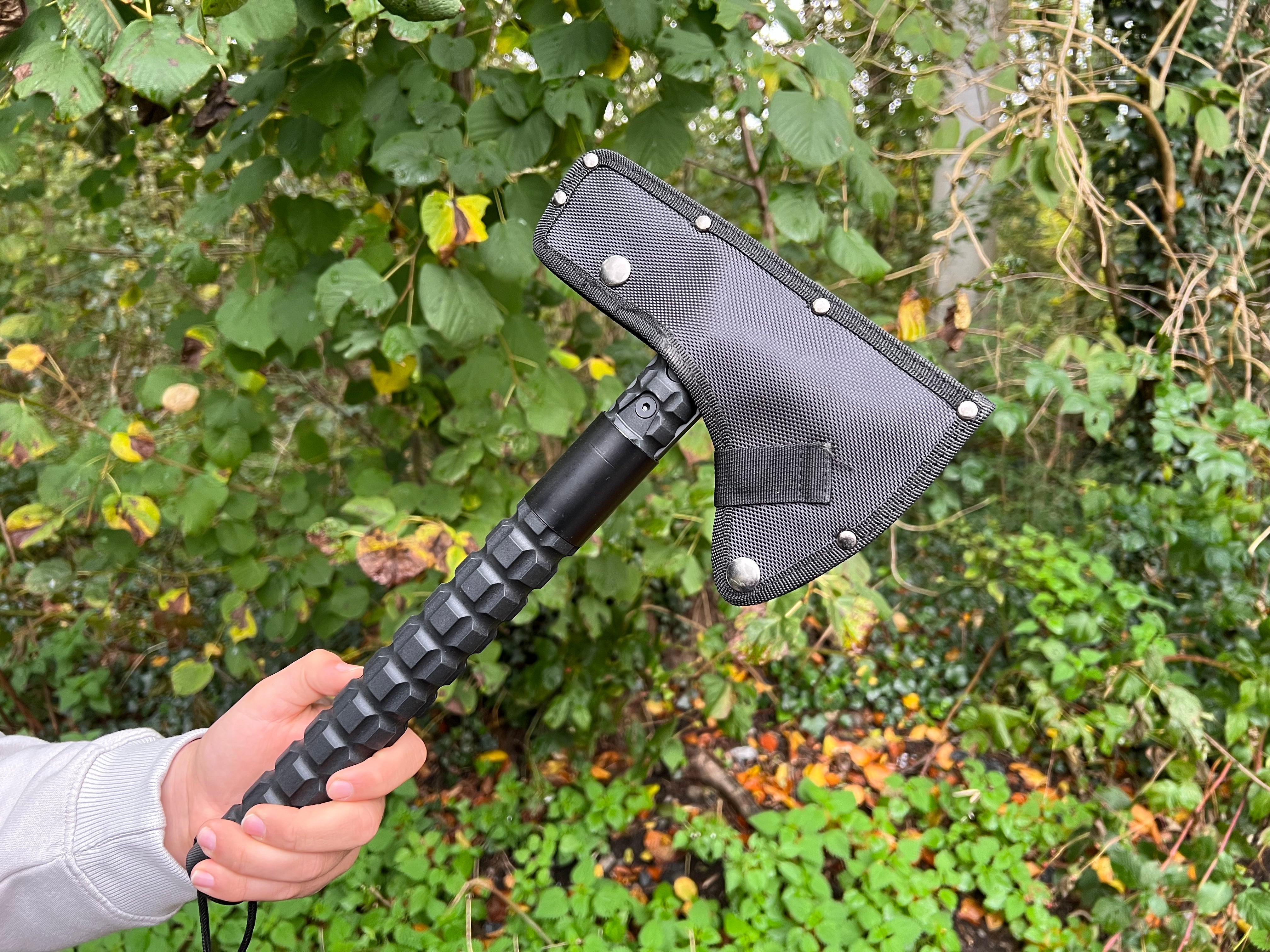 Blackfield Tactical Axe Survival Axe with Integrated Compass and Survival Kit