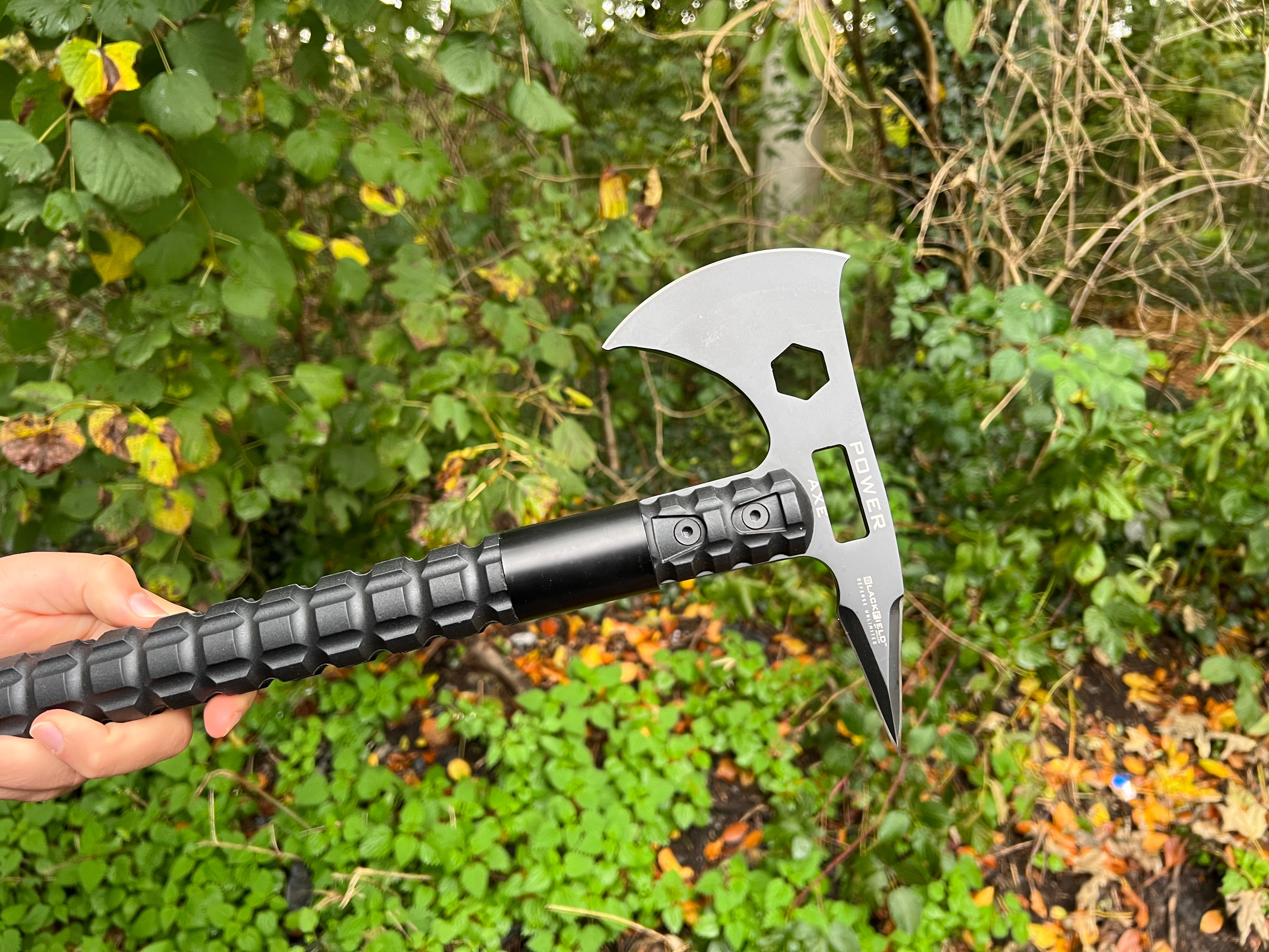 Blackfield Tactical Axe Survival Axe with Integrated Compass and Survival Kit